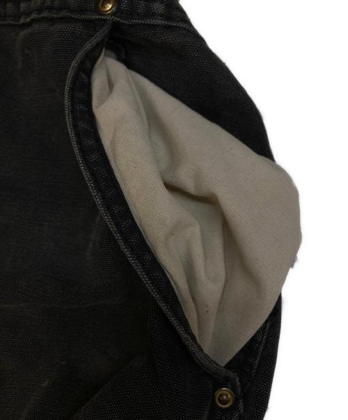 CarHartt（カーハート）CarHartt (カーハート) ダック地ダブルニーオーバーオール ブラック サイズ:Freeの古着・服飾アイテム
