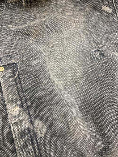 CarHartt（カーハート）CarHartt (カーハート) ダック地ダブルニーオーバーオール ブラック サイズ:Freeの古着・服飾アイテム
