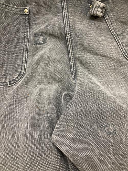 CarHartt（カーハート）CarHartt (カーハート) ダック地ダブルニーオーバーオール ブラック サイズ:Freeの古着・服飾アイテム