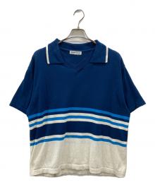 Cabaret Poval（キャバレーポバール）の古着「Stripe Skipper」｜ネイビー