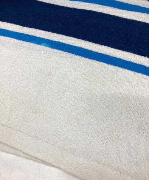 Cabaret Poval（キャバレーポバール）Cabaret Poval (キャバレーポバール) Stripe Skipper ネイビー サイズ:Mの古着・服飾アイテム