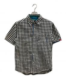 stussy（ステューシー）の古着「チェックシャツ」｜ブラック