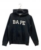 A BATHING APEアベイシングエイプ）の古着「ロゴジップパーカー」｜ブラック