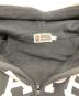 中古・古着 A BATHING APE (アベイシングエイプ) ロゴジップパーカー ブラック サイズ:XL：15000円