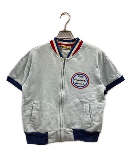 Hysteric Glamour（ヒステリックグラマー）Hysteric Glamour (ヒステリックグラマー) ジップスウェット ブルー サイズ:FREEの古着・服飾アイテム
