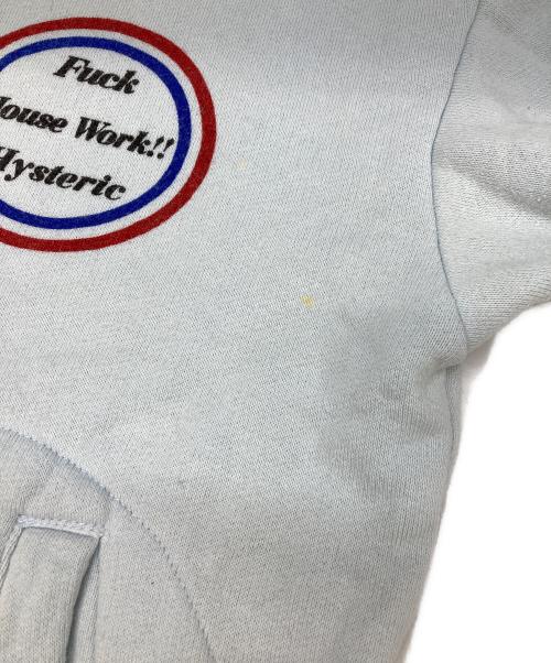 Hysteric Glamour（ヒステリックグラマー）Hysteric Glamour (ヒステリックグラマー) ジップスウェット ブルー サイズ:FREEの古着・服飾アイテム