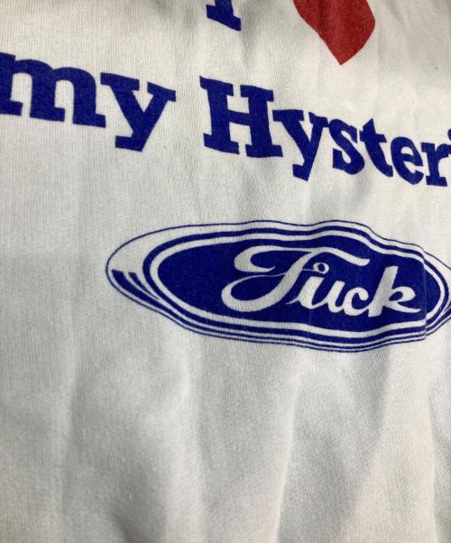 Hysteric Glamour（ヒステリックグラマー）Hysteric Glamour (ヒステリックグラマー) ジップスウェット ブルー サイズ:FREEの古着・服飾アイテム