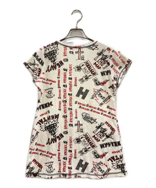 Hysteric Glamour（ヒステリックグラマー）Hysteric Glamour (ヒステリックグラマー) パイル地カットソー ホワイト サイズ:FREEの古着・服飾アイテム