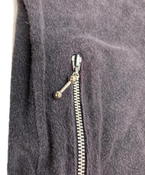 Hysteric Glamour（ヒステリックグラマー）Hysteric Glamour (ヒステリックグラマー) パイルジップジャケット グレー サイズ:FREEの古着・服飾アイテム
