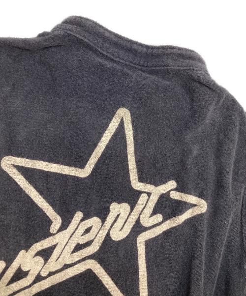 Hysteric Glamour（ヒステリックグラマー）Hysteric Glamour (ヒステリックグラマー) パイルジップジャケット グレー サイズ:FREEの古着・服飾アイテム