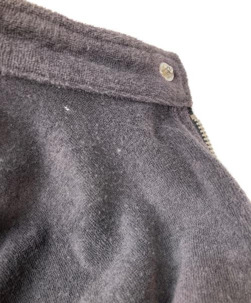Hysteric Glamour（ヒステリックグラマー）Hysteric Glamour (ヒステリックグラマー) パイルジップジャケット グレー サイズ:FREEの古着・服飾アイテム