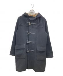 BURBERRY BLACK LABEL（バーバリーブラックレーベル）の古着「ダッフルコート」｜ブラック