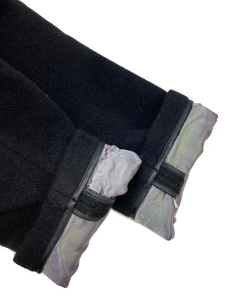 BURBERRY BLACK LABEL（バーバリーブラックレーベル）BURBERRY BLACK LABEL (バーバリーブラックレーベル) ダッフルコート ブラック サイズ:Lの古着・服飾アイテム