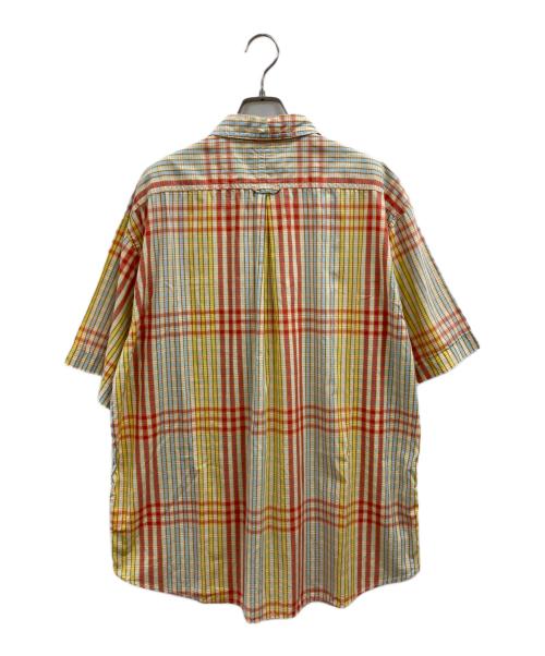 NIGEL CABOURN（ナイジェルケーボン）NIGEL CABOURN (ナイジェルケーボン) ショートスリーブチェックシャツ イエロー サイズ:4の古着・服飾アイテム