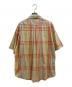 NIGEL CABOURN (ナイジェルケーボン) ショートスリーブチェックシャツ イエロー サイズ:4：7000円