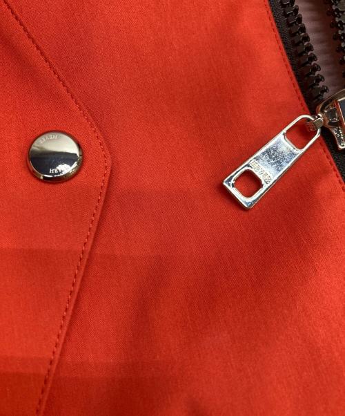 Leilian（レリアン）Leilian (レリアン) HEYERナイロンジャケット オレンジ サイズ:9の古着・服飾アイテム