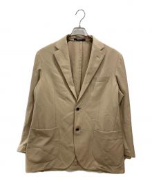 Aquascutum（アクアスキュータム）の古着「Summer TEC.3 Cupro Cool Knit Jacket」｜ベージュ