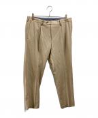 Aquascutumアクアスキュータム）の古着「Summer TEC.3 Cupro Cool Knit Pants」｜ベージュ