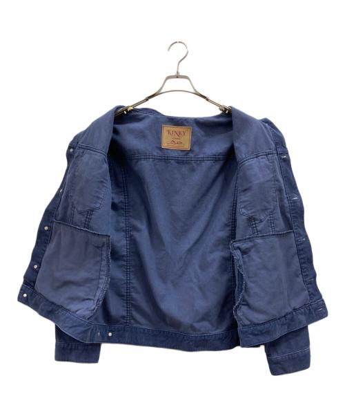 Hysteric Glamour（ヒステリックグラマー）Hysteric Glamour (ヒステリックグラマー) 3rdタイプKINKYトラッカージャケット ネイビー サイズ:Mの古着・服飾アイテム