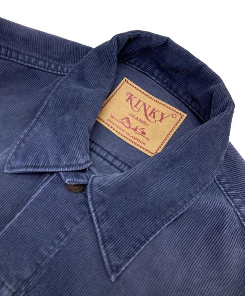 Hysteric Glamour（ヒステリックグラマー）Hysteric Glamour (ヒステリックグラマー) 3rdタイプKINKYトラッカージャケット ネイビー サイズ:Mの古着・服飾アイテム