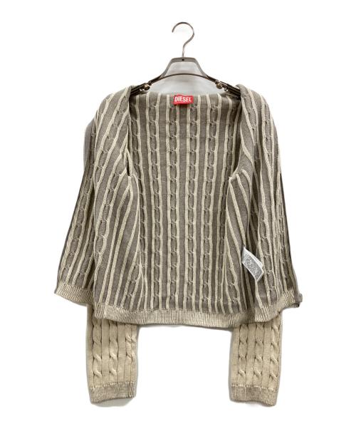 DIESEL（ディーゼル）DIESEL (ディーゼル) Off-White K-Danaira Sweater アイボリー サイズ:XLの古着・服飾アイテム