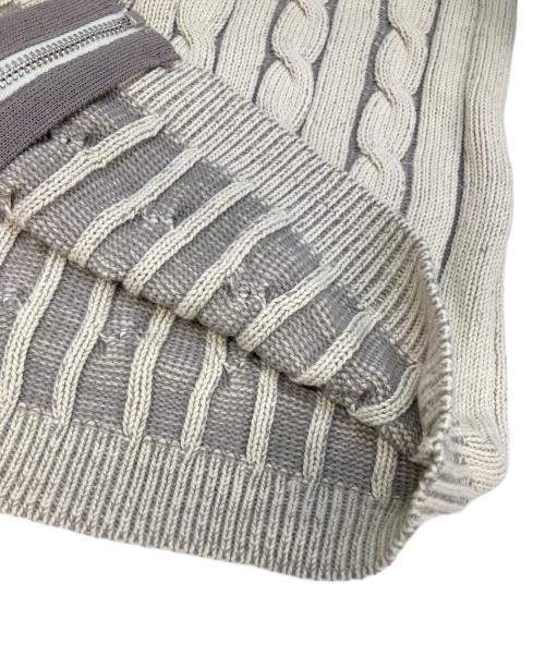DIESEL（ディーゼル）DIESEL (ディーゼル) Off-White K-Danaira Sweater アイボリー サイズ:XLの古着・服飾アイテム