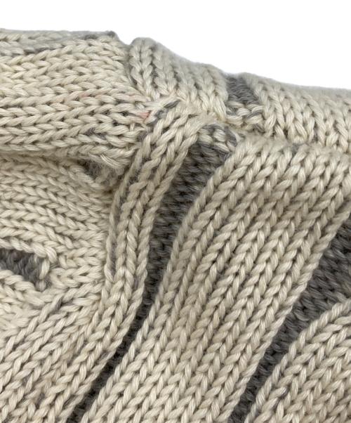 DIESEL（ディーゼル）DIESEL (ディーゼル) Off-White K-Danaira Sweater アイボリー サイズ:XLの古着・服飾アイテム