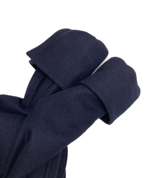 JIL SANDER+（ジルサンダープラス）JIL SANDER+ (ジルサンダープラス) ウール比翼シャツ ネイビー サイズ:36の古着・服飾アイテム