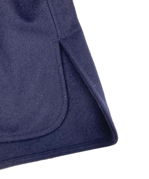 JIL SANDER+（ジルサンダープラス）JIL SANDER+ (ジルサンダープラス) ウール比翼シャツ ネイビー サイズ:36の古着・服飾アイテム