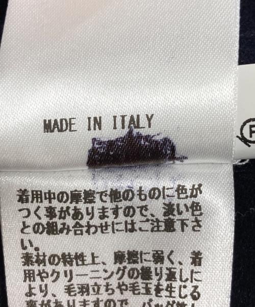 JIL SANDER+（ジルサンダープラス）JIL SANDER+ (ジルサンダープラス) ウール比翼シャツ ネイビー サイズ:36の古着・服飾アイテム