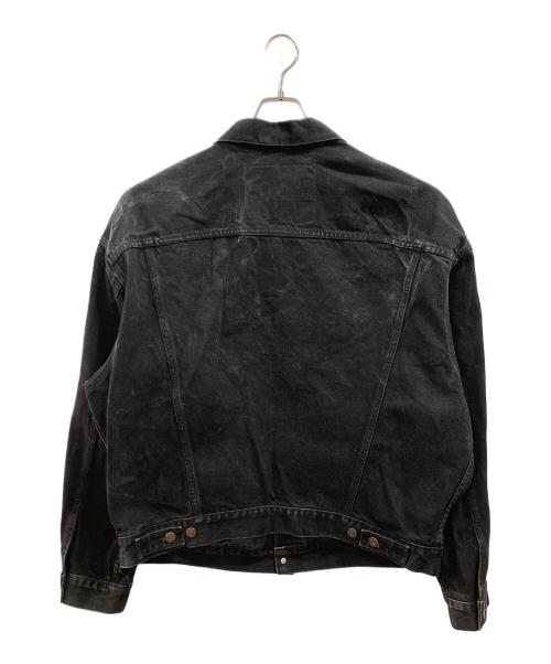 LEVI'S（リーバイス）LEVI'S (リーバイス) 後染めブラックデニムジャケット ブラック サイズ:XLの古着・服飾アイテム