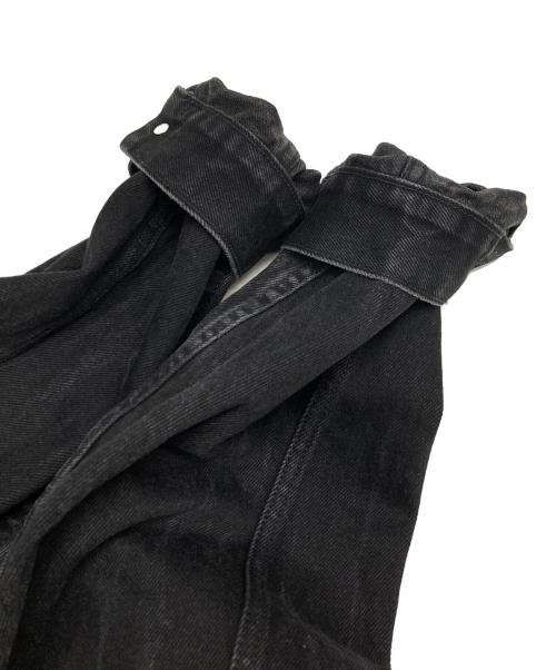 LEVI'S（リーバイス）LEVI'S (リーバイス) 後染めブラックデニムジャケット ブラック サイズ:XLの古着・服飾アイテム