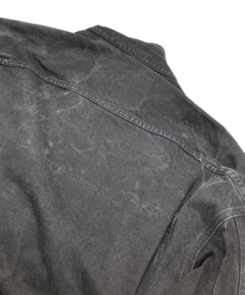 LEVI'S（リーバイス）LEVI'S (リーバイス) 後染めブラックデニムジャケット ブラック サイズ:XLの古着・服飾アイテム