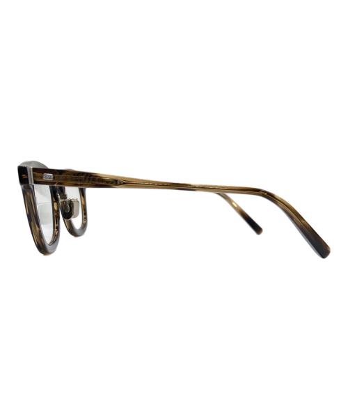EYEVAN 7285（アイヴァン 7285）EYEVAN 7285 (アイヴァン 7285) 伊達眼鏡 ブラウン サイズ:47▢23-145の古着・服飾アイテム
