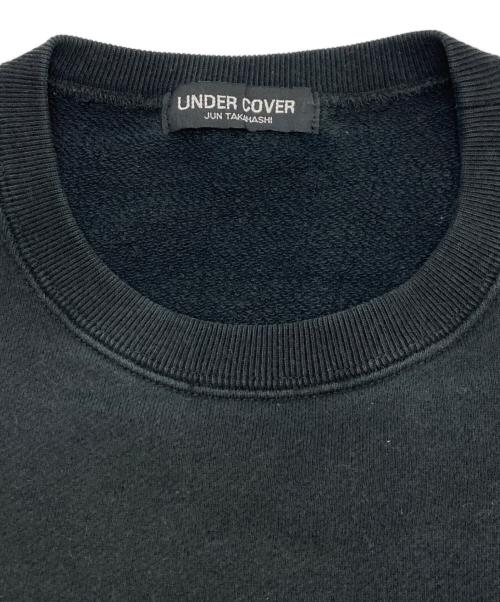 UNDERCOVER（アンダーカバー）UNDERCOVER (アンダーカバー) コットンスウェットプルオーバー ブラック サイズ:4の古着・服飾アイテム