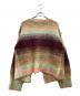 PERVERZE (パーバーズ) Gradient Stripe Wide Cardigan ブラウン サイズ:FREE：12000円