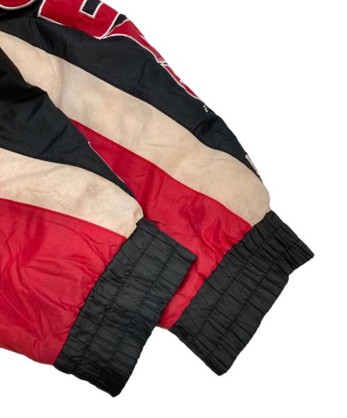 Lee SPORT（リースポーツ）Lee SPORT (リースポーツ) ハーフジップ ナイロンジャケット ブラック×レッド サイズ:XLの古着・服飾アイテム