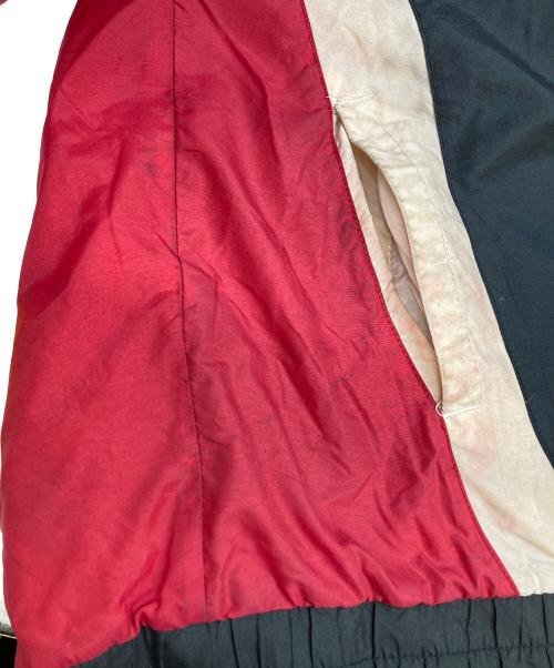 Lee SPORT（リースポーツ）Lee SPORT (リースポーツ) ハーフジップ ナイロンジャケット ブラック×レッド サイズ:XLの古着・服飾アイテム