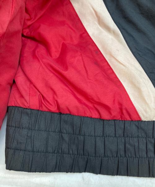 Lee SPORT（リースポーツ）Lee SPORT (リースポーツ) ハーフジップ ナイロンジャケット ブラック×レッド サイズ:XLの古着・服飾アイテム