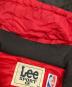 中古・古着 Lee SPORT (リースポーツ) ハーフジップ ナイロンジャケット ブラック×レッド サイズ:XL：10000円