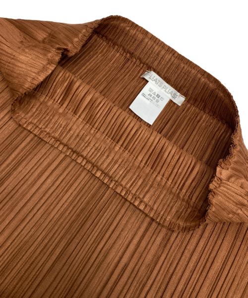 PLEATS PLEASE（プリーツプリーズ）PLEATS PLEASE (プリーツプリーズ) THICKER BOTTOMS 2 オレンジ サイズ:2の古着・服飾アイテム