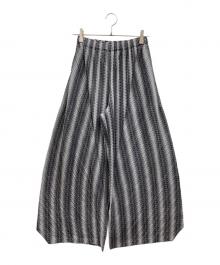 PLEATS PLEASE（プリーツプリーズ）の古着「COTTON ZIGZAG」｜グレー