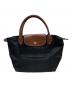 LONGCHAMP（ロンシャン）の古着「ル プリアージュ オリジナル S」｜ブラック
