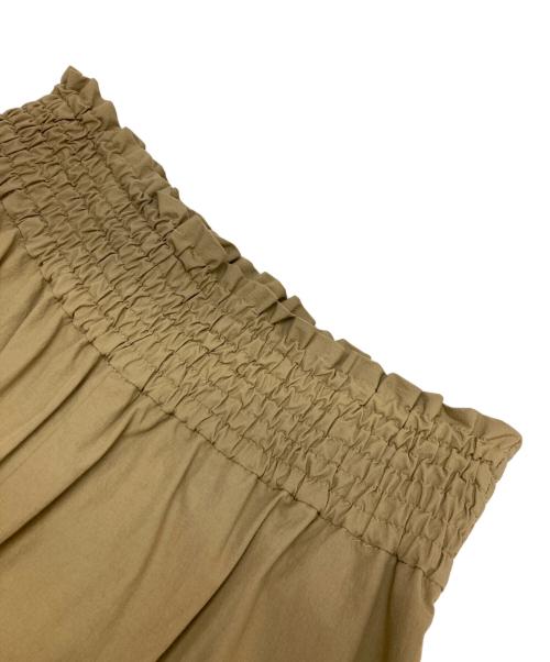 JOURNAL STANDARD（ジャーナルスタンダード）JOURNAL STANDARD (ジャーナルスタンダード) リネンナイロンストレッチワイドパンツ ベージュ サイズ:36の古着・服飾アイテム