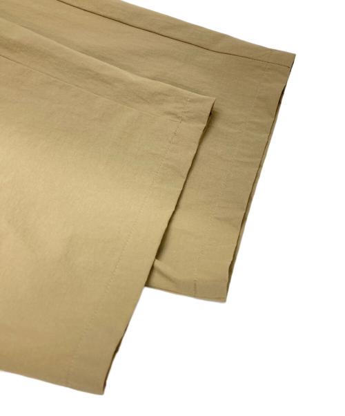 JOURNAL STANDARD（ジャーナルスタンダード）JOURNAL STANDARD (ジャーナルスタンダード) リネンナイロンストレッチワイドパンツ ベージュ サイズ:36の古着・服飾アイテム