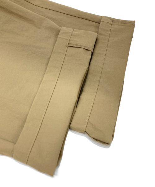 JOURNAL STANDARD（ジャーナルスタンダード）JOURNAL STANDARD (ジャーナルスタンダード) リネンナイロンストレッチワイドパンツ ベージュ サイズ:36の古着・服飾アイテム