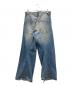 NVRFRGT (ネヴァーフォーゲット) 3D Twisted Wide Leg Jeans ブルー サイズ:2：15000円