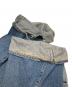 中古・古着 NVRFRGT (ネヴァーフォーゲット) 3D Twisted Wide Leg Jeans ブルー サイズ:2：15000円