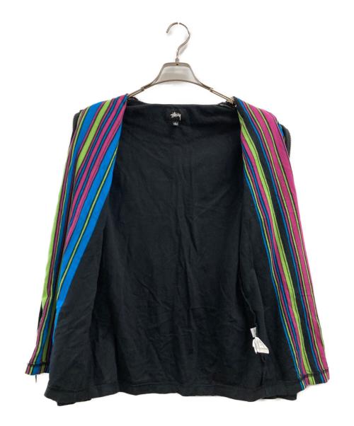 stussy（ステューシー）stussy (ステューシー) ジップジャケット ブラック サイズ:Lの古着・服飾アイテム