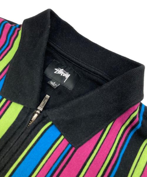 stussy（ステューシー）stussy (ステューシー) ジップジャケット ブラック サイズ:Lの古着・服飾アイテム